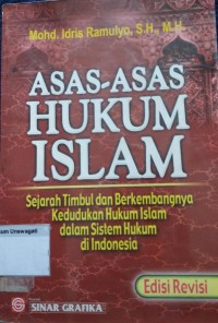 Image of asas-asas hukum islam