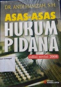 Image of asas-asas hukum pidana