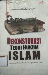 Image of dekonstruksi teori hukum islam