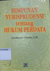 Image of himpunan yurisprudensi tentang hukum perdata