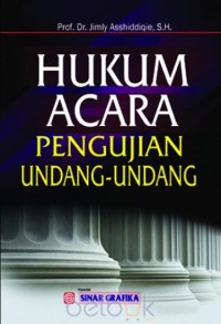 Image of Hukum Acara Pengujian Undang-Undang