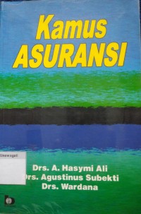 Image of kamus asuransi