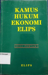 Image of kamus hukum ekonomi elips