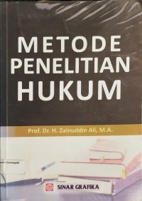 Image of Metode Penelitian Hukum