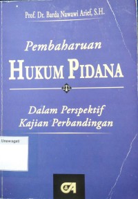 Image of pembaharuan hukum pidana