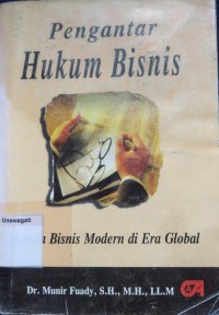 Image of pengantar hukum bisnis