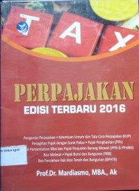 Image of Perpajakan Edisi Terbaru 2016