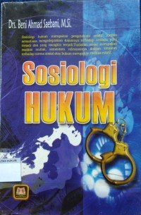 Image of SOSIOLOGI HUKUM