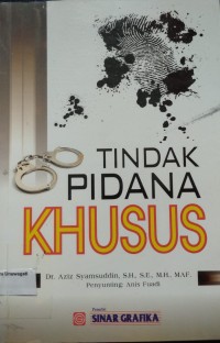 Image of tindak pidana khusus