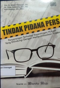 Image of Tindak Pidana Pres